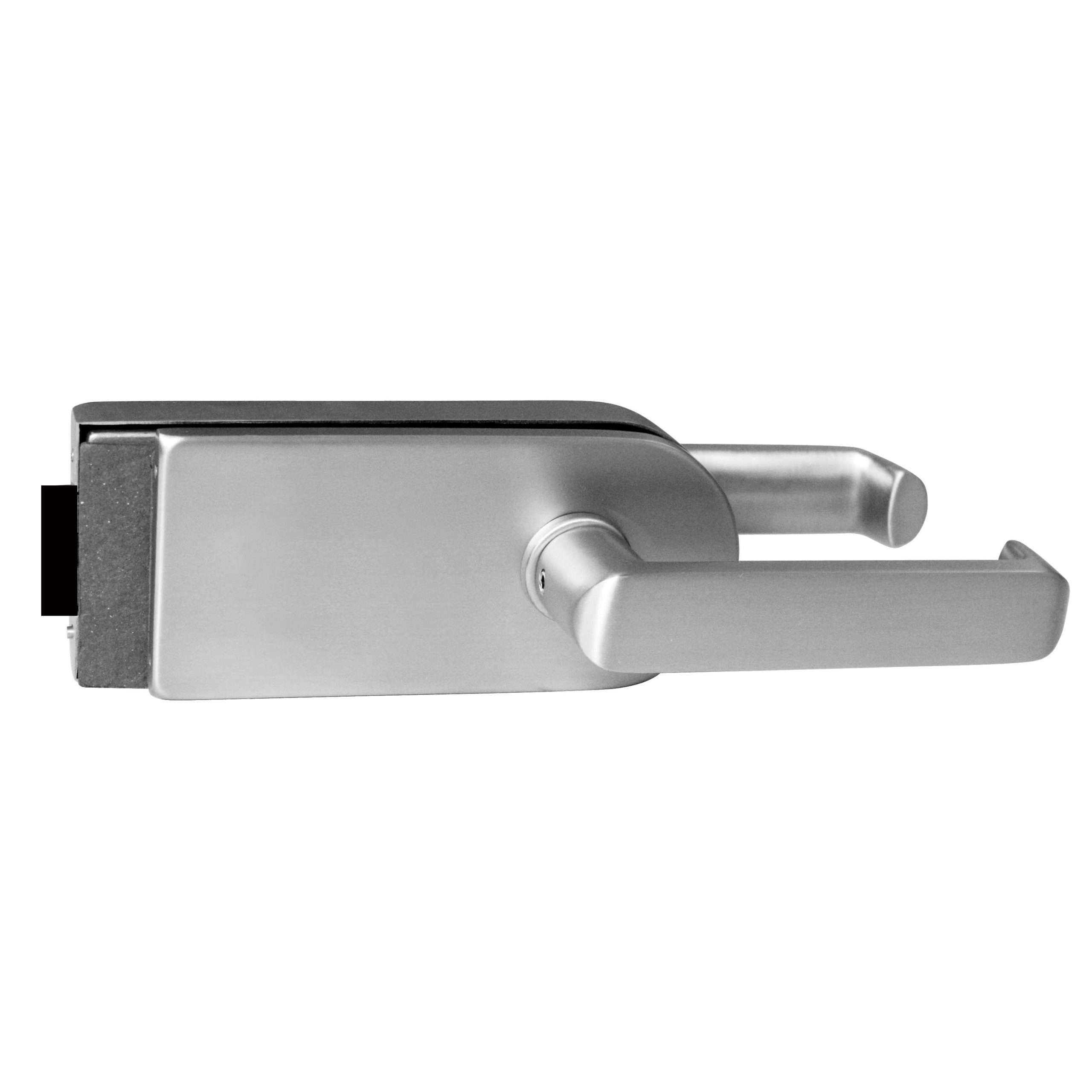 rectangular-half-round shape lever lock MJPL-4071C with concealed key cylinder