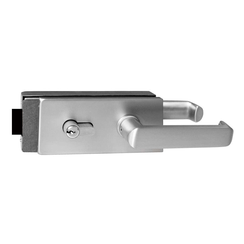 rectangular-shaped lever lock MJPL-4074 with a keyhole