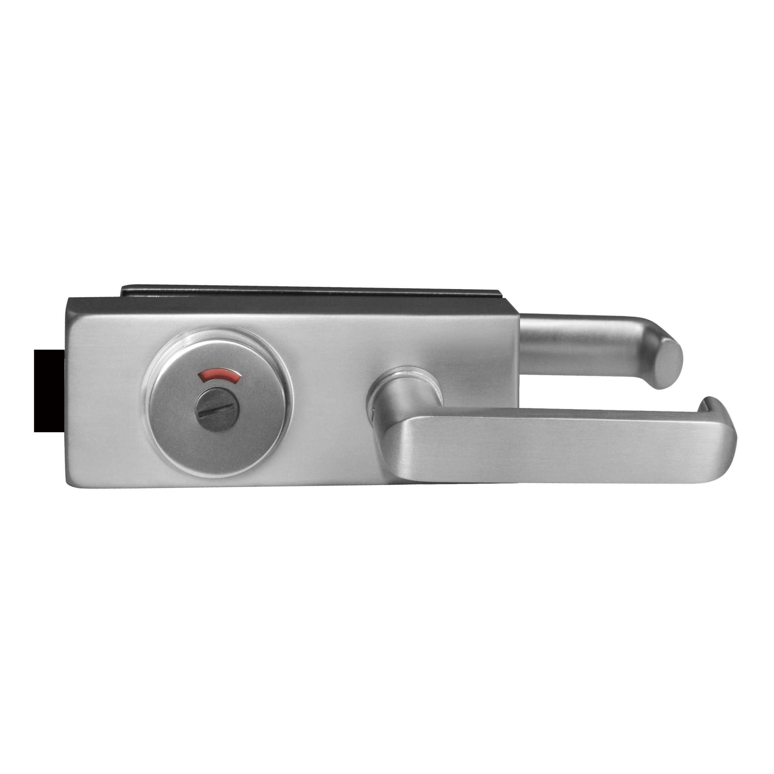 rectangular-shaped lever lock MJPL-4074A with a round privacy turn knob