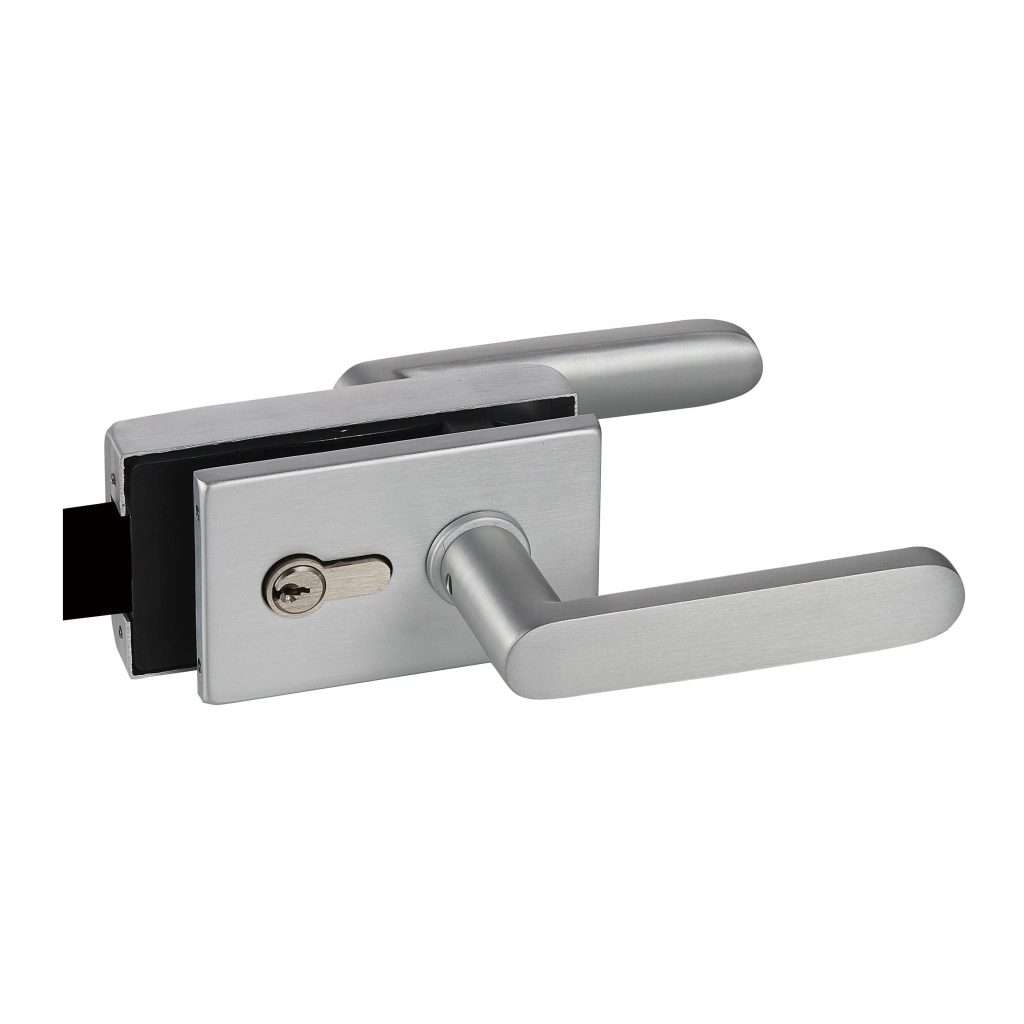 square shaped lever lock MJPL-4077 with standard round key cylinder