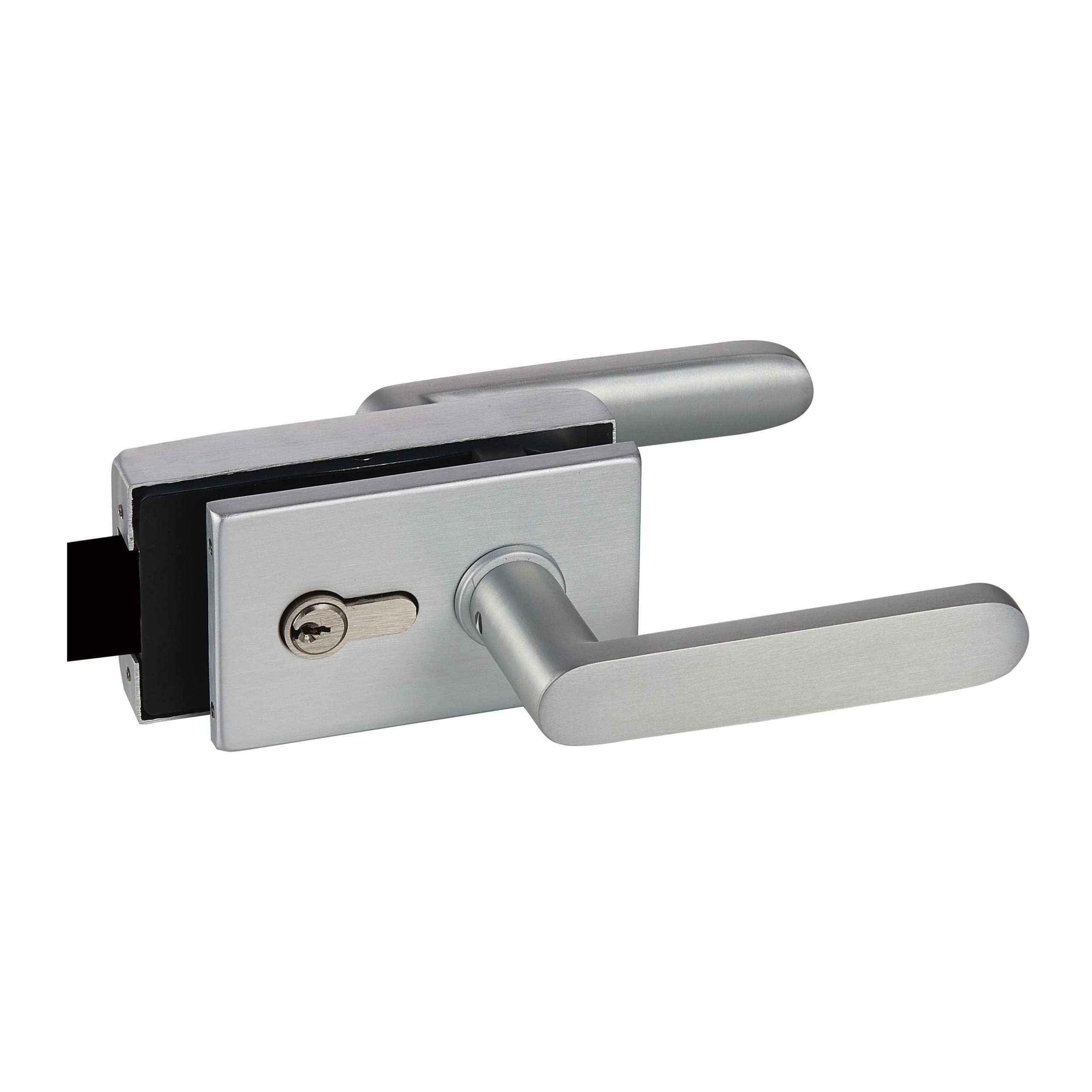 square shaped lever lock MJPL-4077 with standard round key cylinder
