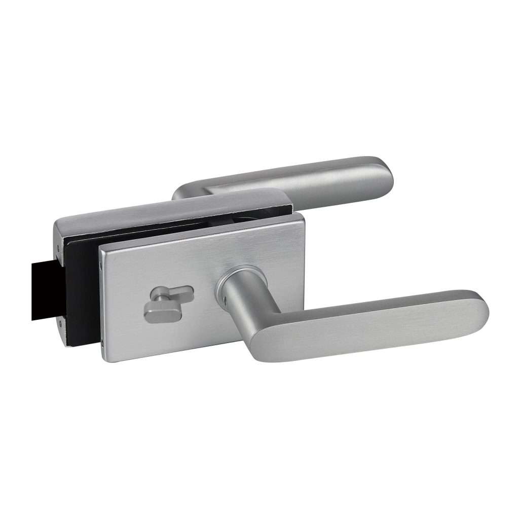 square shaped lever lock MJPL-4077D with raised-round key cylinder