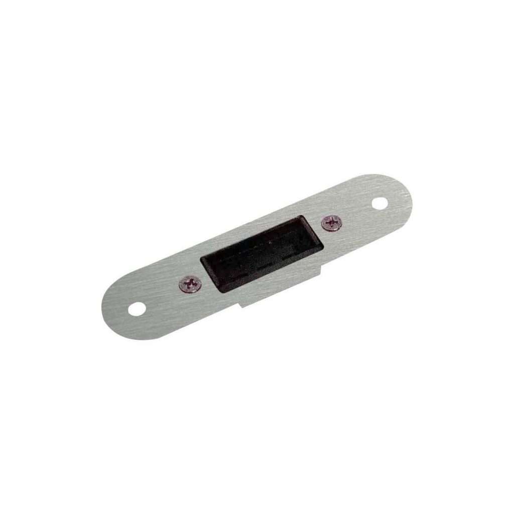 slim rectangular metal lever lock strike plate
