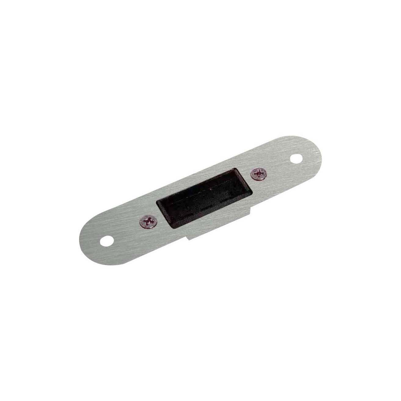 slim rectangular metal lever lock strike plate