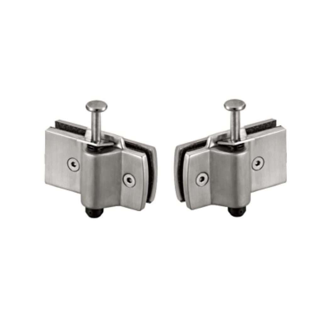 Lower bolt JFD-6611L/R with adjustable bolt pins for stacking glass door