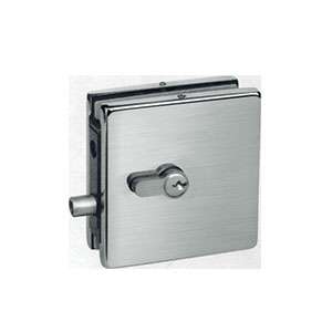 square patch lock JPL-1373 with bottotch bolt for patch glass door