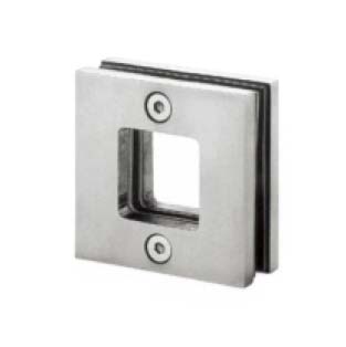 Square recessed pull JSD-6072 with open center for shower sliding glass door