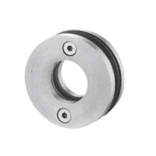 Round pull JSD-6073 with front screws and open center for shower sliding glass door