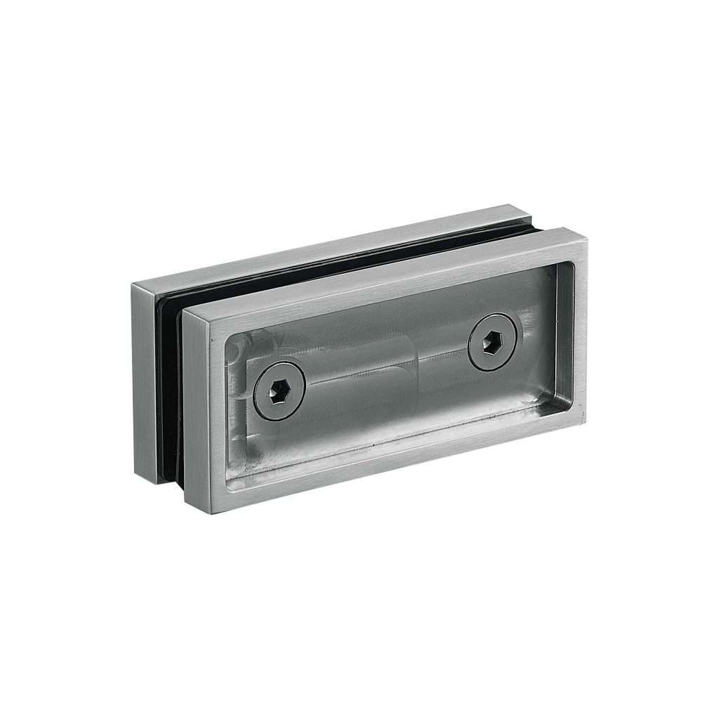 Rectangular pull JSD-7950 with two screw mounts for shower single sliding glass door