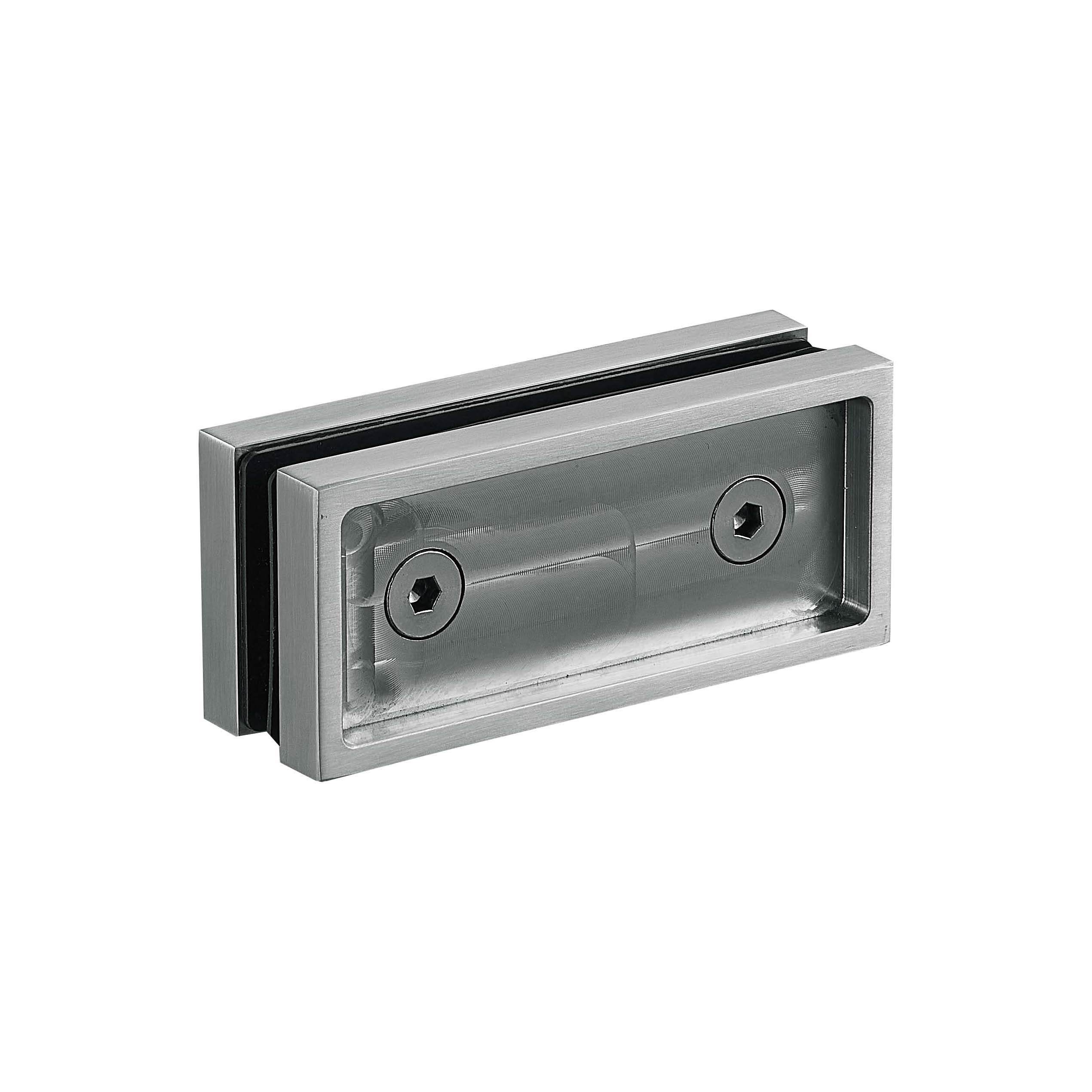 Rectangular pull JSD-7950 with two screw mounts for shower single sliding glass door