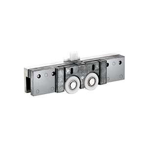 Hidden glass door rectangular roller JSD-6410 with dual wheels