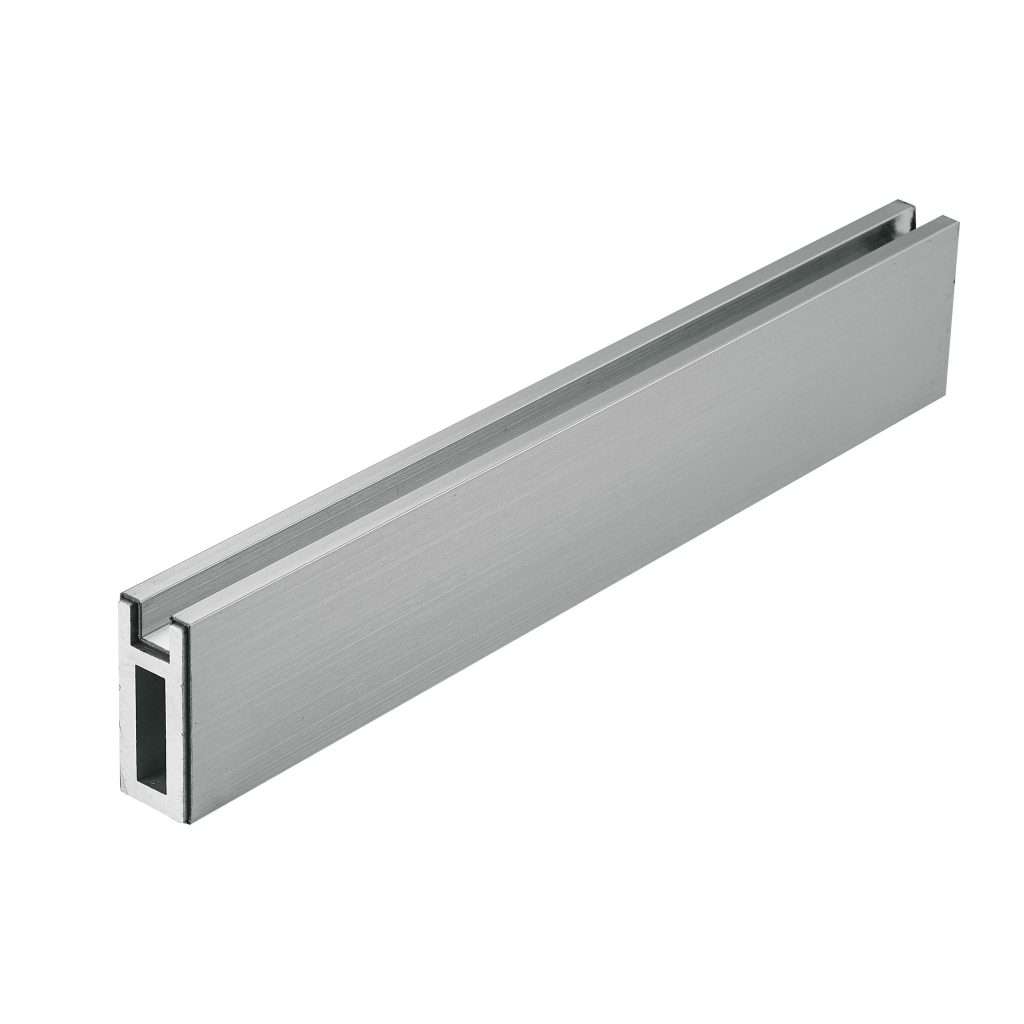 Straight rectangular rolling track DJSD-7360 for double sliding glass door