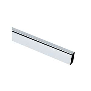 long rectangular rolling track JSD-7180A with straight profile for single sliding glass door