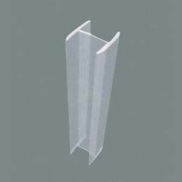 H shaped bottom screen seal JSS-3610 for frameless shower glass door