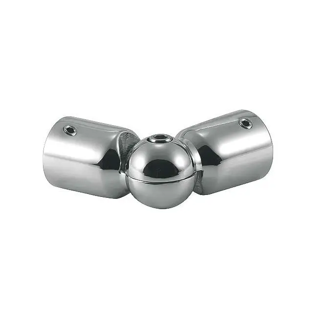 shower glass pipe connector with adjustable angle JSS-3832