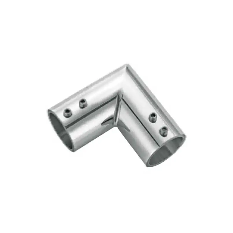 shower glass 90 degree  pipe connector JSS-3833