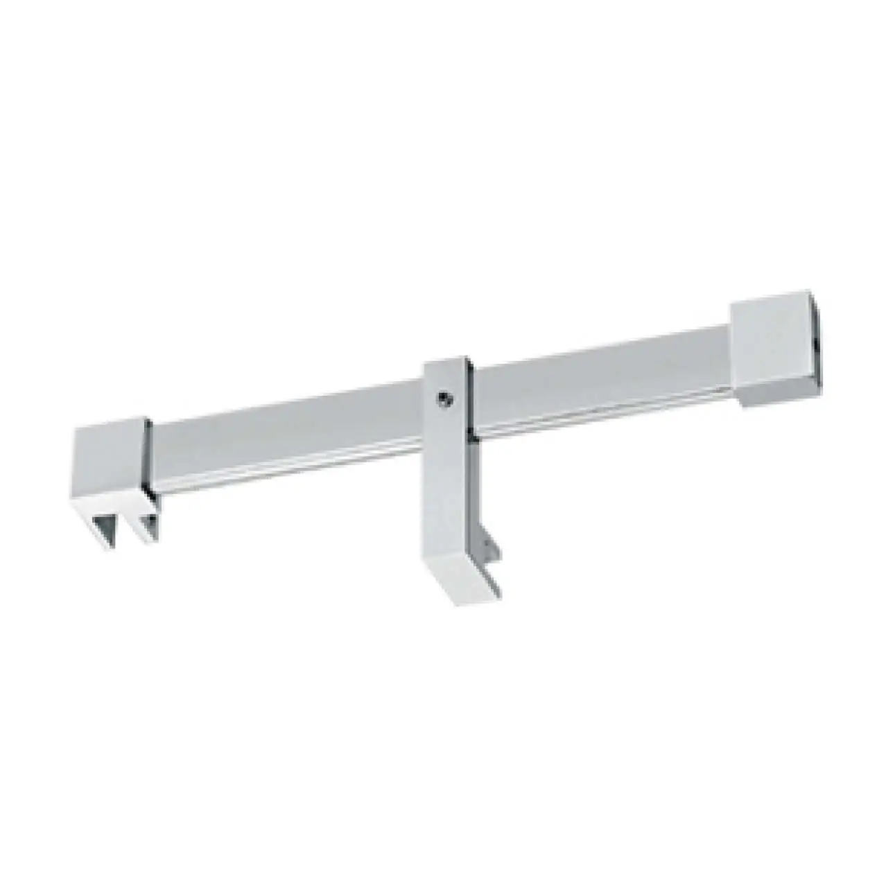 square stay bar with center support bracket JSB-3532 for shower glass door
