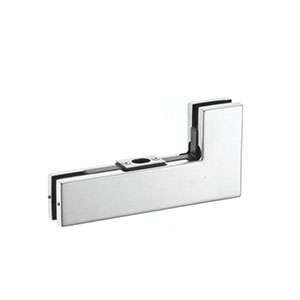 L-shape corner overpanel strike box JPL-1274 for patch glass door