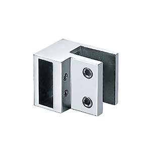 rectangular support bracket JSD-7181A with side screws for single sliding glass door