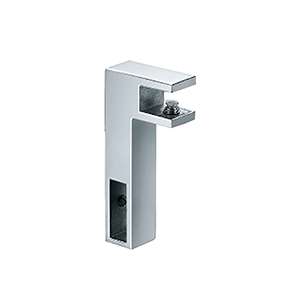 vertical support brack JSD-7182A with rectangular profile for single sliding glass door