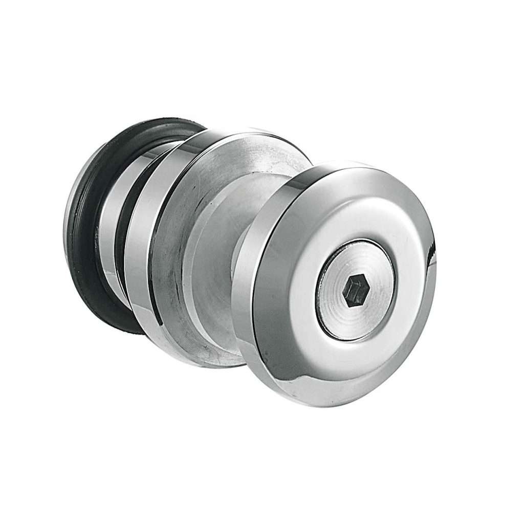 Multi-disc cylindrical track clamp DJSD-7020 for shower double sliding glass door