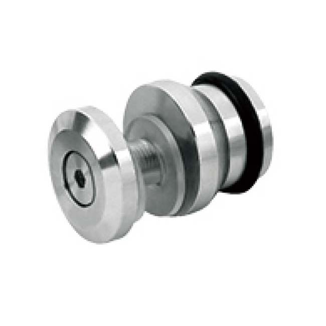 Multi-disc cylindrical track clamp DJSD-7220 for shower double sliding glass door
