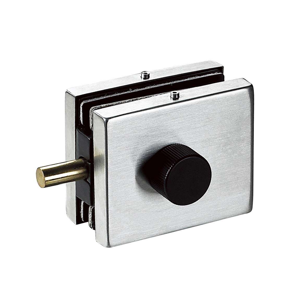 black turn knob lock JPL-1374 for patch glass door